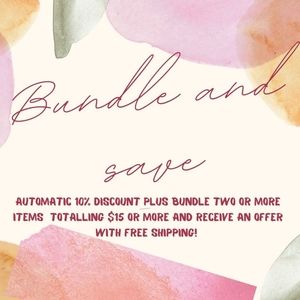COPY - COPY - $Bundle and save plus FREE shipping!$